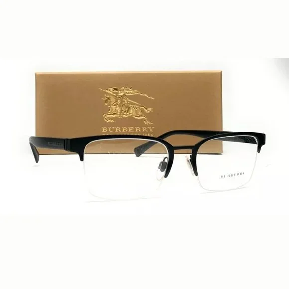 Burberry Men's Black Eyeglasses!